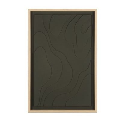 Ripples of Nature Abstract 36 in. Wall Art