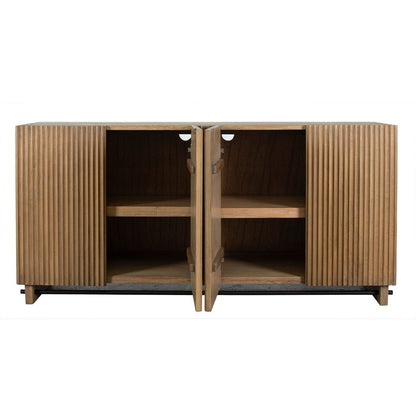 Caprara 64 in. Mindi Veneer Cabinet