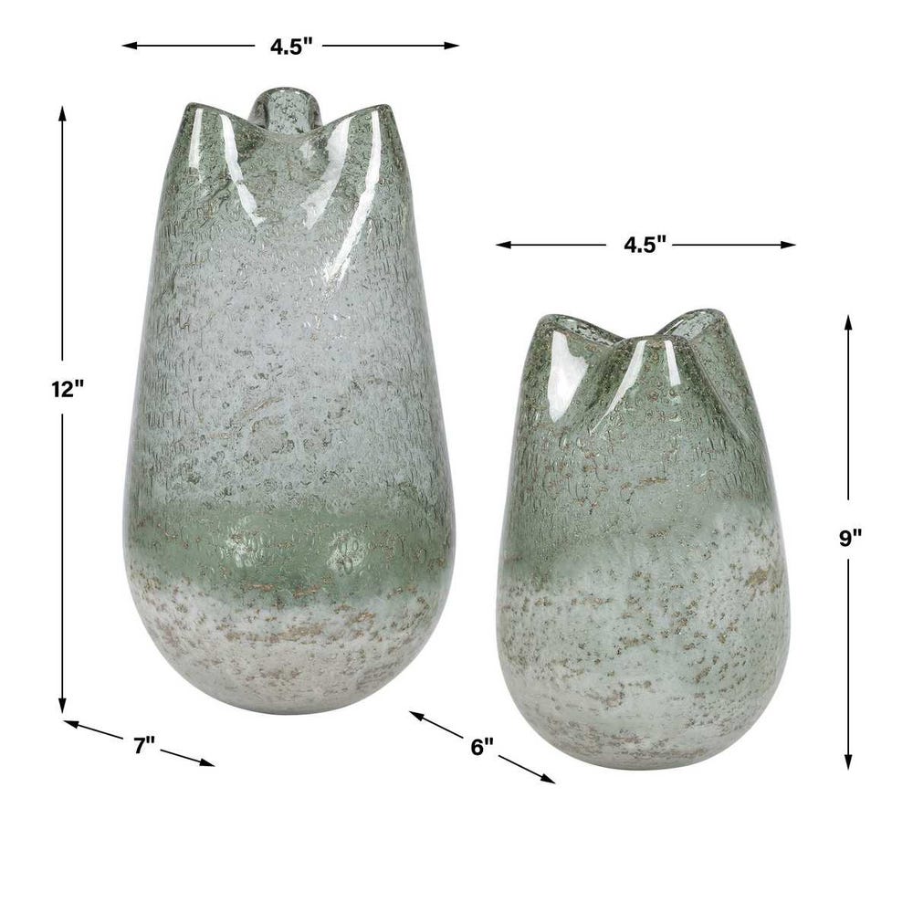 Coldrano Glass Vase - Set of 2