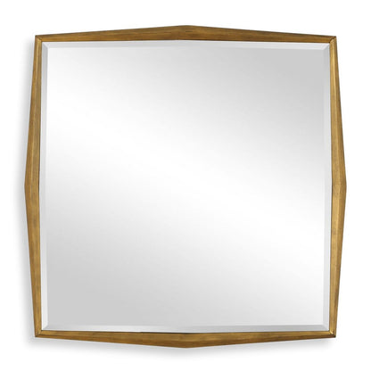 Piave 40 in. Wood Frame Mirror