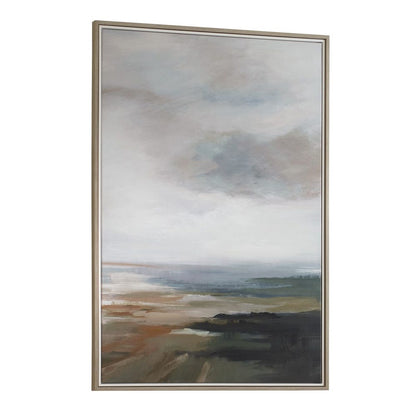 Echoes of the Land 63 in. Framed Canvas