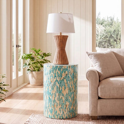 Reale 20 in. Round Accent Table