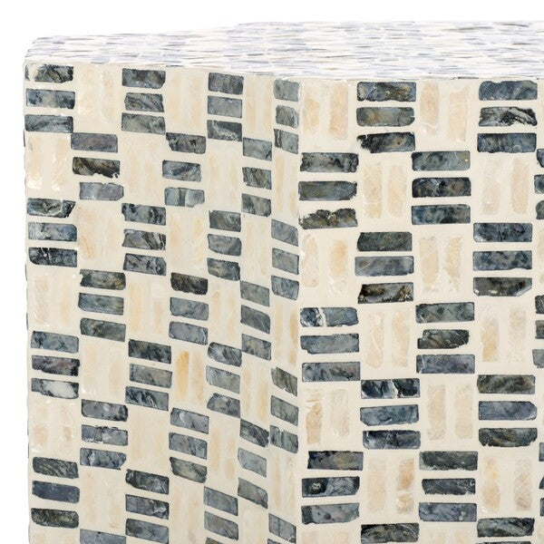 Rilievo 20 in. Capiz Inlay Accent Table
