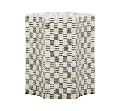 Rilievo 20 in. Capiz Inlay Accent Table