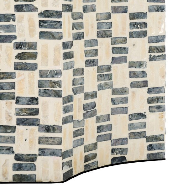 Rilievo 20 in. Capiz Inlay Accent Table