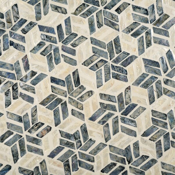 Rilievo 20 in. Capiz Inlay Accent Table
