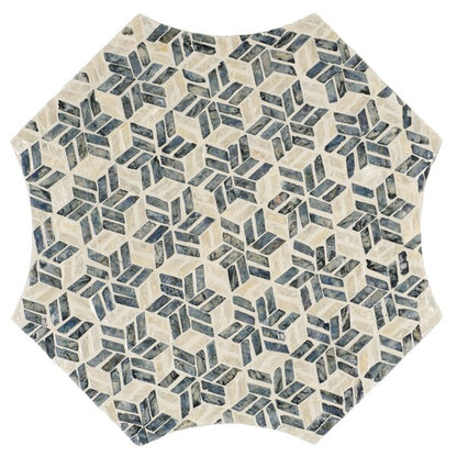 Rilievo 20 in. Capiz Inlay Accent Table