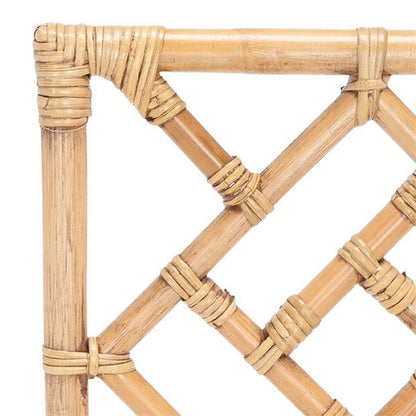Alaimo Brown Rattan Accent Chair - Set of 2
