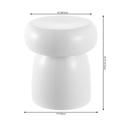 Lona 15 in. Ceramic Outdoor Accent Table