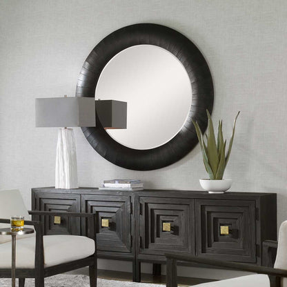 Arsizio 56 in. Round Mirror