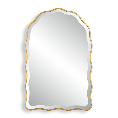 Zanclea 36 in. Scalloped Edges Mirror