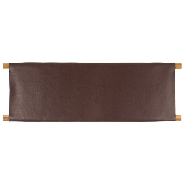Mantova Sling Leather Bench