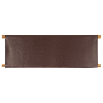 Mantova Sling Leather Bench