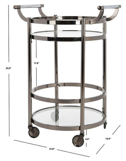 Sardara 34 in. Bar Cart