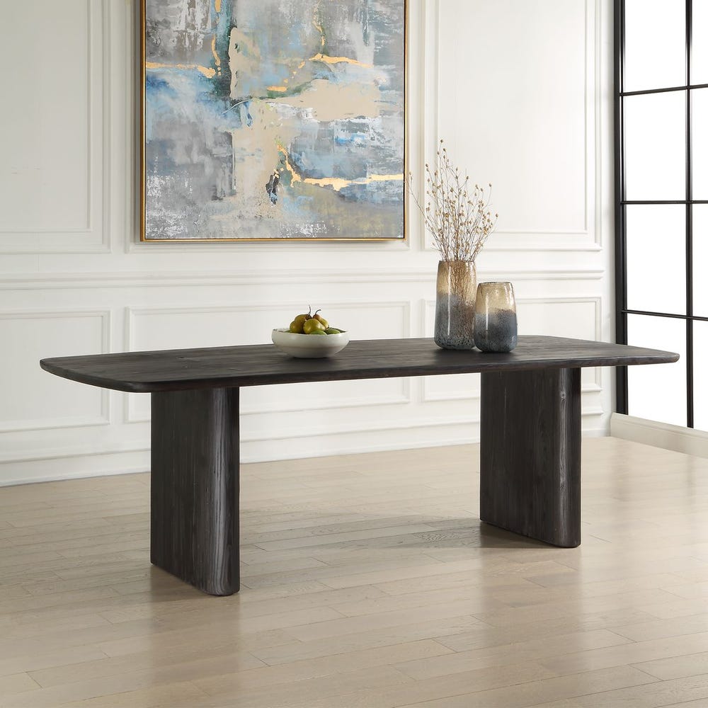 Carbonia 96 in. Reclaimed Fir Wood Dining Table