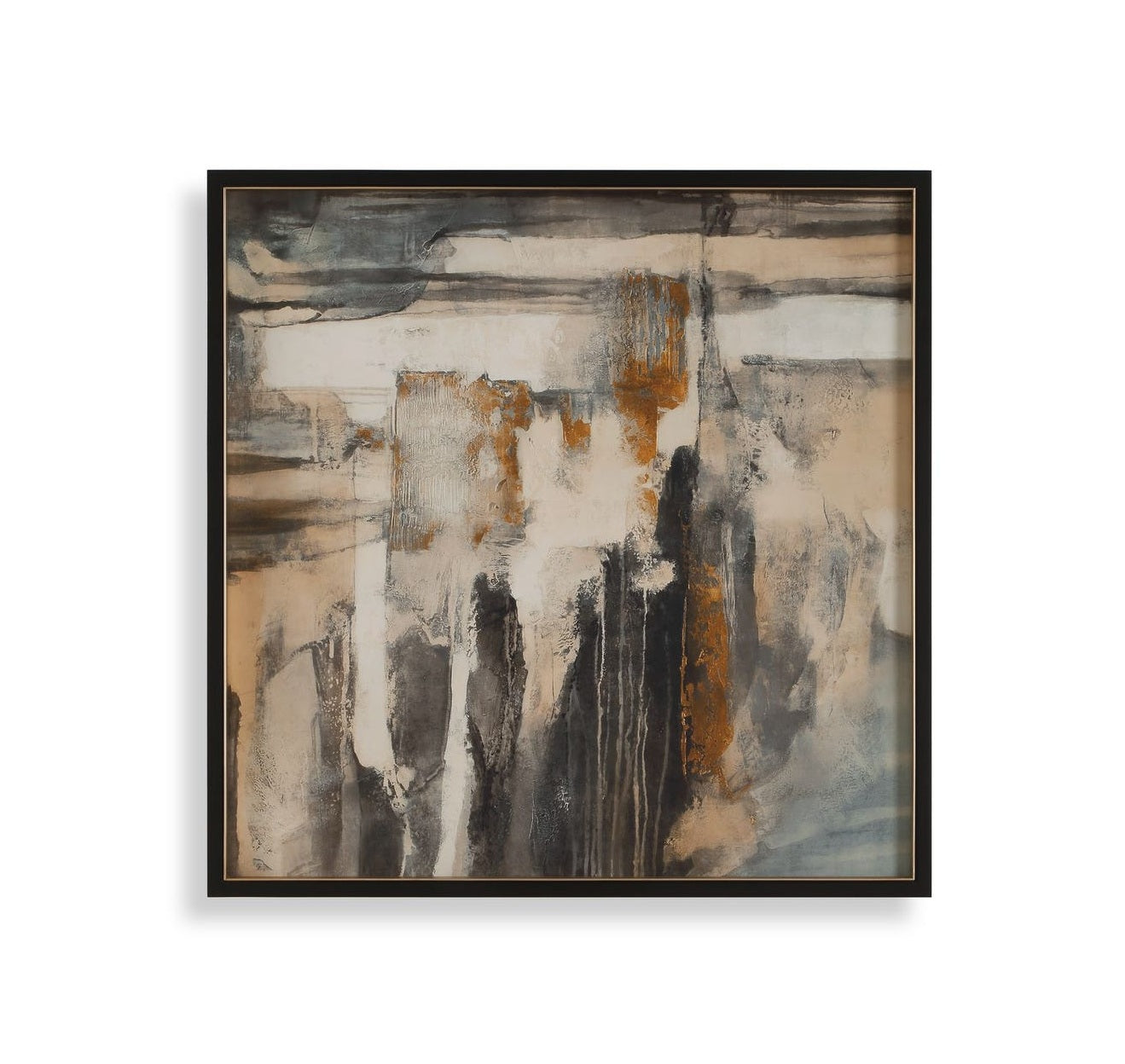 Edge of Balance 42 in. Framed Print