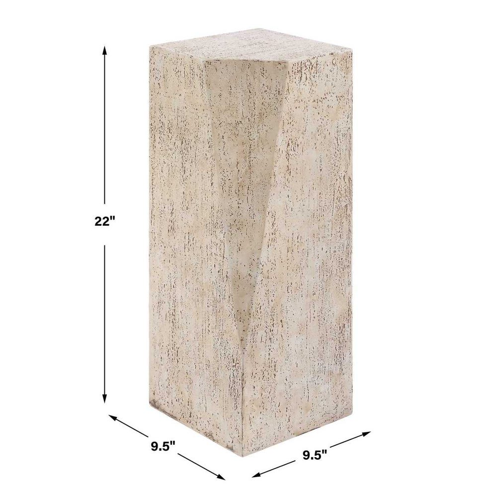 Castana 22 in. Concrete Outdoor Accent Table