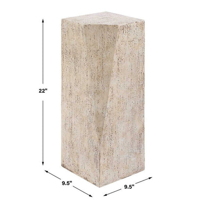 Castana 22 in. Concrete Outdoor Accent Table