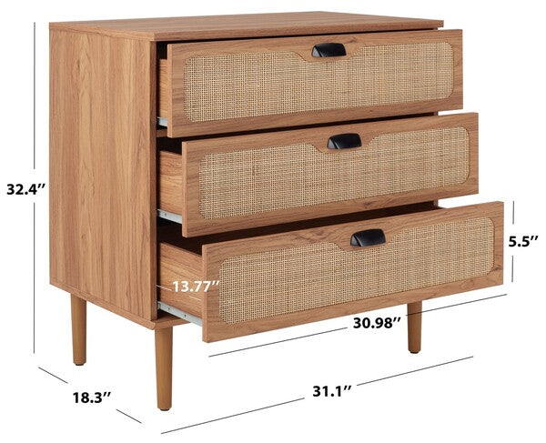 Maggiore 32 in. Oak Veneer Chest