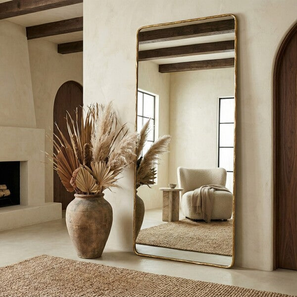 Arceto 72 in. Metal Frame Mirror