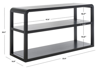 Glorie 53 in. Rubberwood Console Table