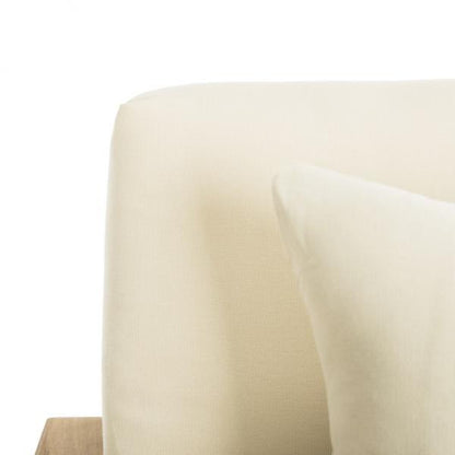 Barolo Solid Teak Outdoor Accent Chair - Natural