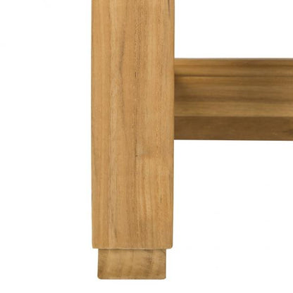 Barolo 50 in. Teak Wood Outdoor Coffee Table