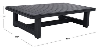Falerna 50 in. Aluminum Outdoor Coffee Table