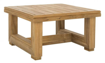 Barolo 24 in. Teak Wood Outdoor Accent Table