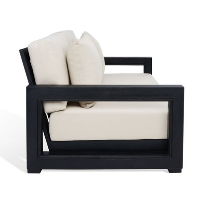 Falerna 53 in. Aluminum Outdoor Loveseat