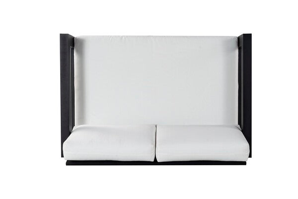 Falerna 53 in. Aluminum Outdoor Loveseat