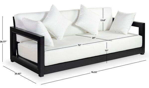 Falerna 77 in. Aluminum Outdoor Sofa