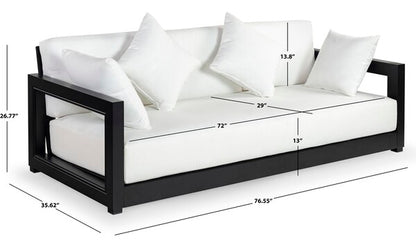 Falerna 77 in. Aluminum Outdoor Sofa