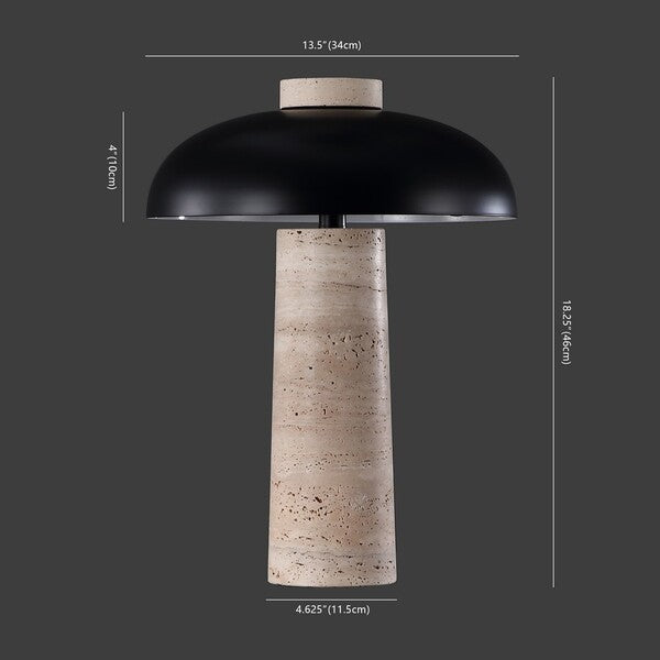 Larino Travertine Table Lamp