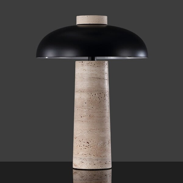 Larino Travertine Table Lamp