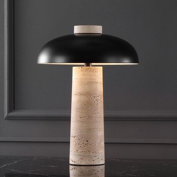 Larino Travertine Table Lamp