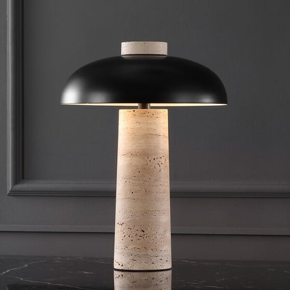 Larino Travertine Table Lamp