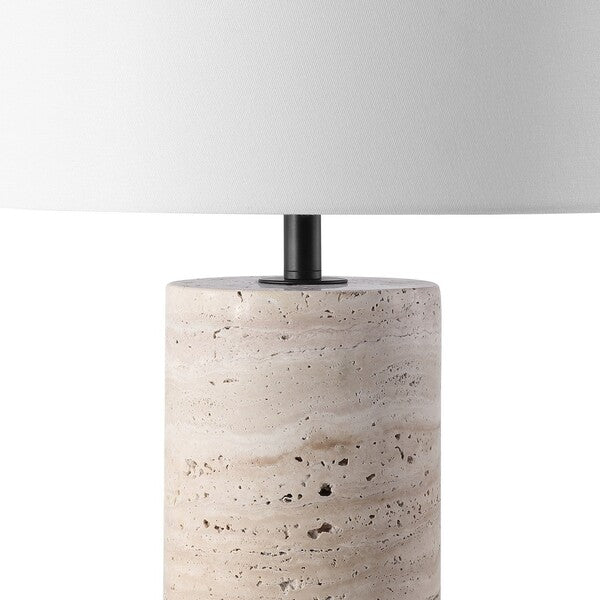 Donnici Travertine Table Lamp