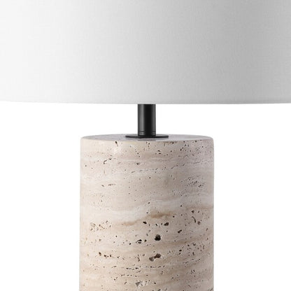 Donnici Travertine Table Lamp