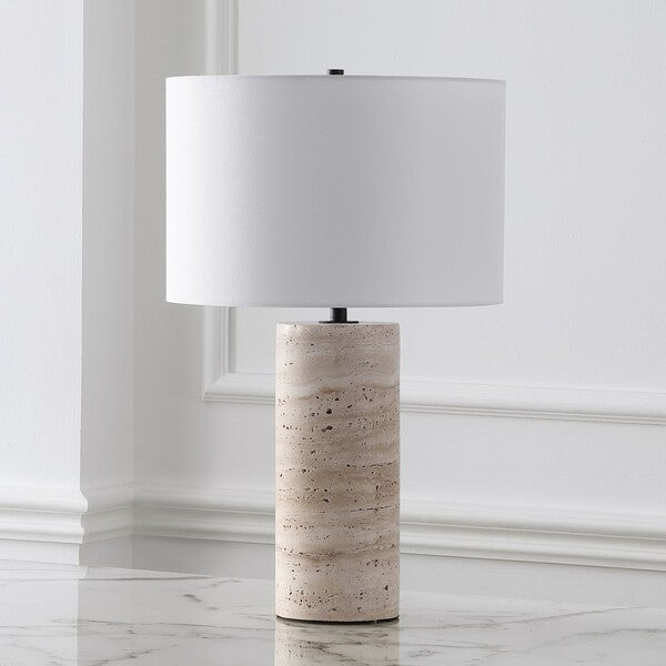 Donnici Travertine Table Lamp