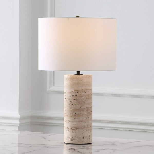 Donnici Travertine Table Lamp