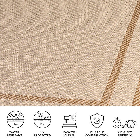 Genuri Power Loomed Outdoor Rug