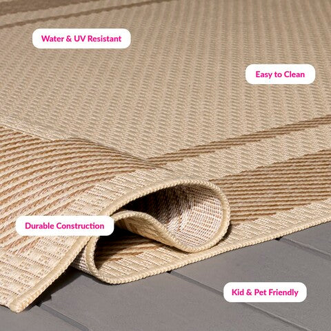 Genuri Power Loomed Outdoor Rug
