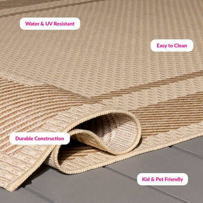 Genuri Power Loomed Outdoor Rug