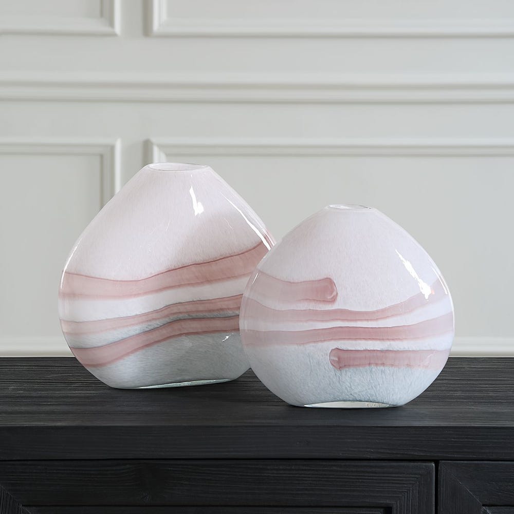 Delia Glass Vase - Set of 2