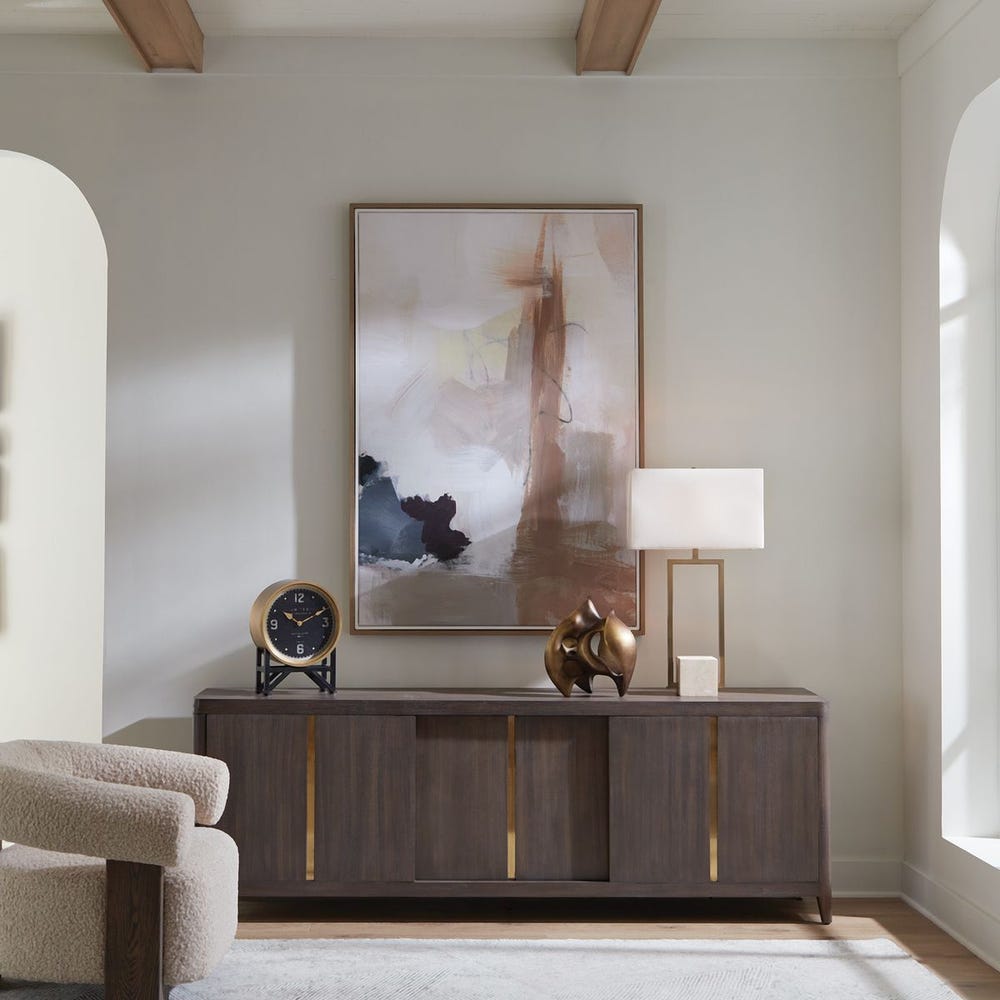 Ethereal Burst 63 in. Framed Canvas