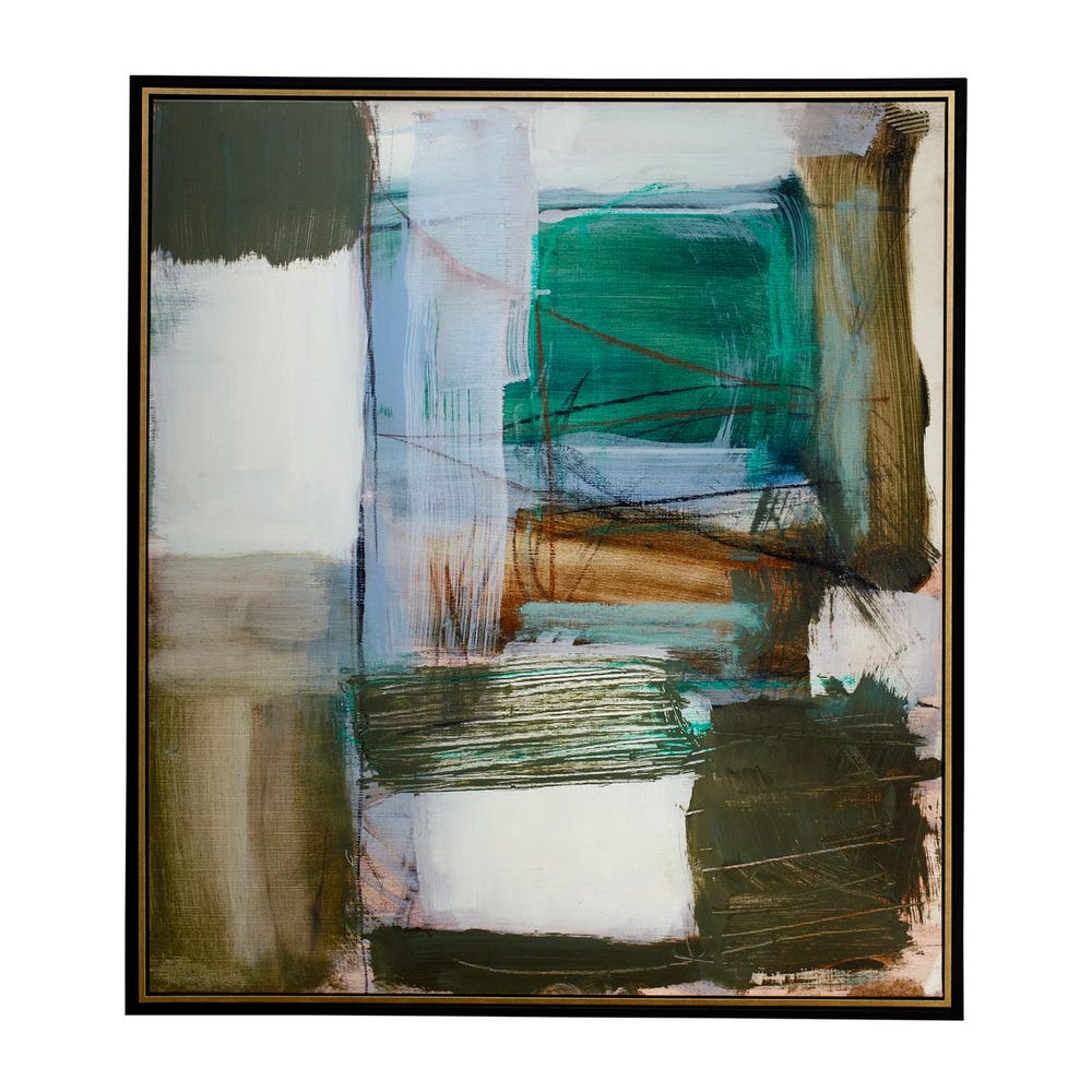 Celestial Tides 55 in. Framed Canvas