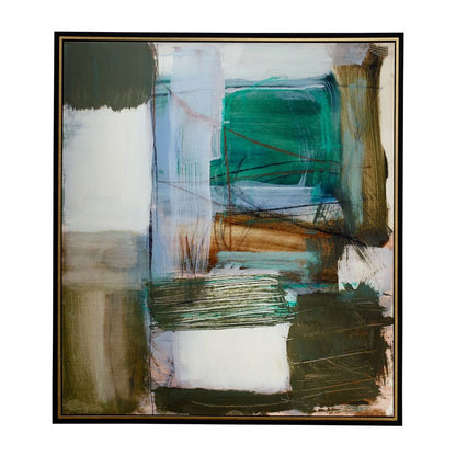 Celestial Tides 55 in. Framed Canvas