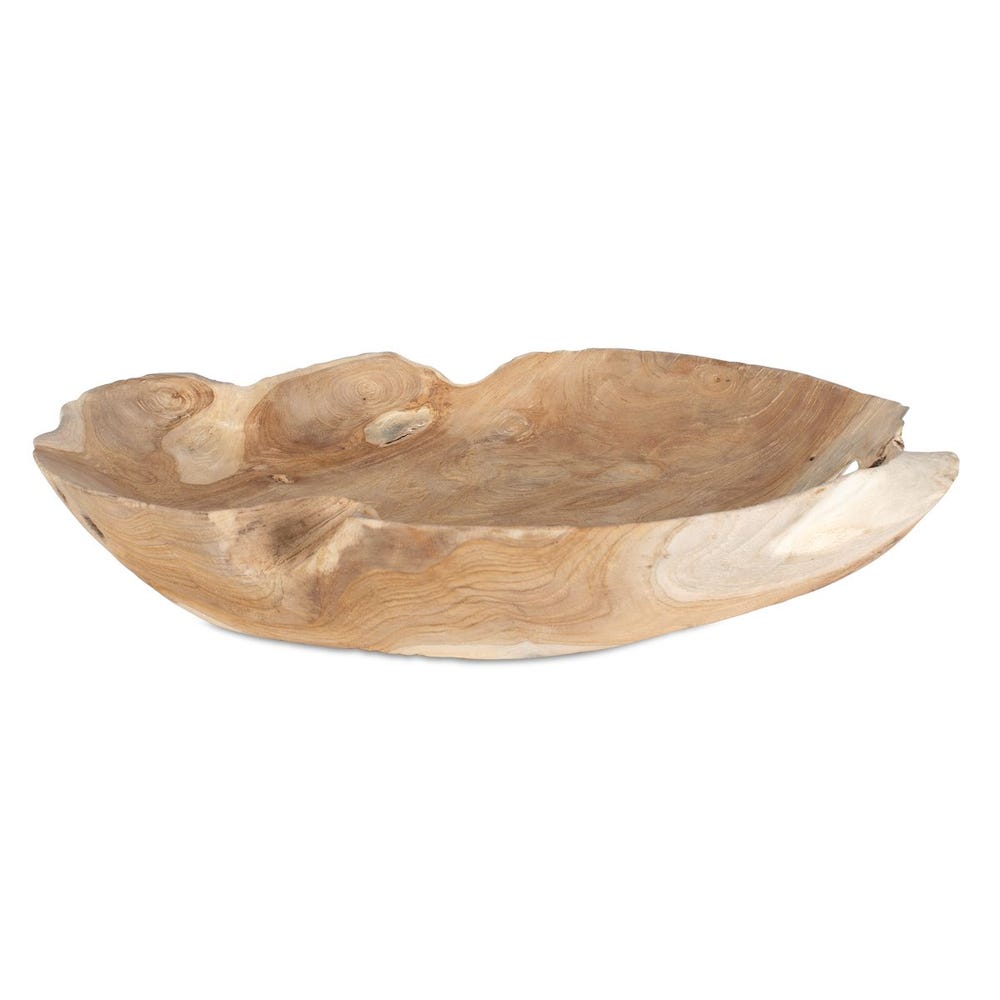 Morino Teak Wood Outdoor Bowl