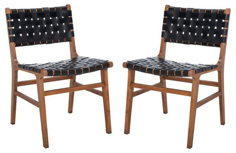 Gasperi Black Dining Chair - Set of 2